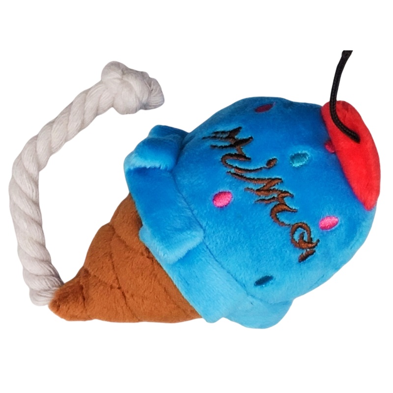 AaPet Dog Paw Plushy Icecream Blue