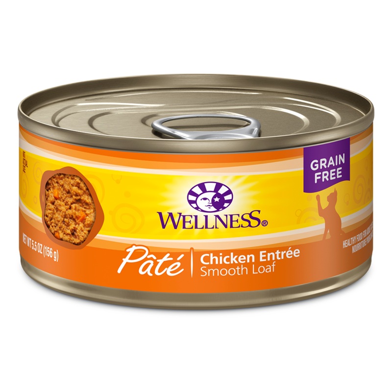 Wellness Cat Pate Chicken Entree 5.5oz