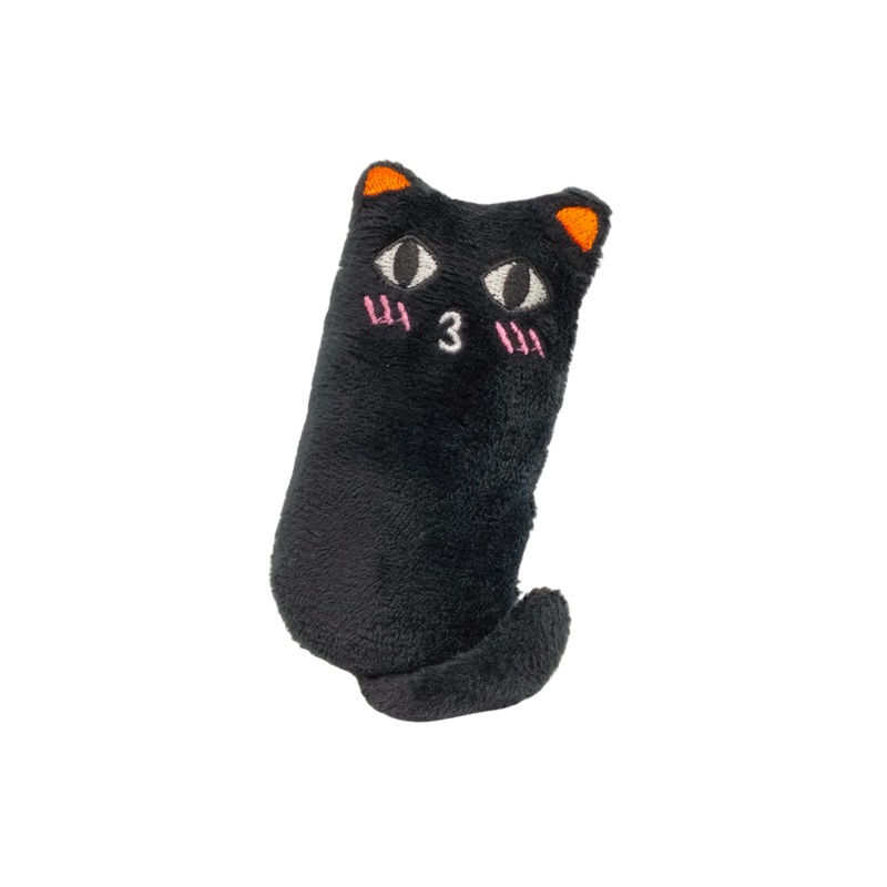 AaPet Cat Catnip Soft Toy Black