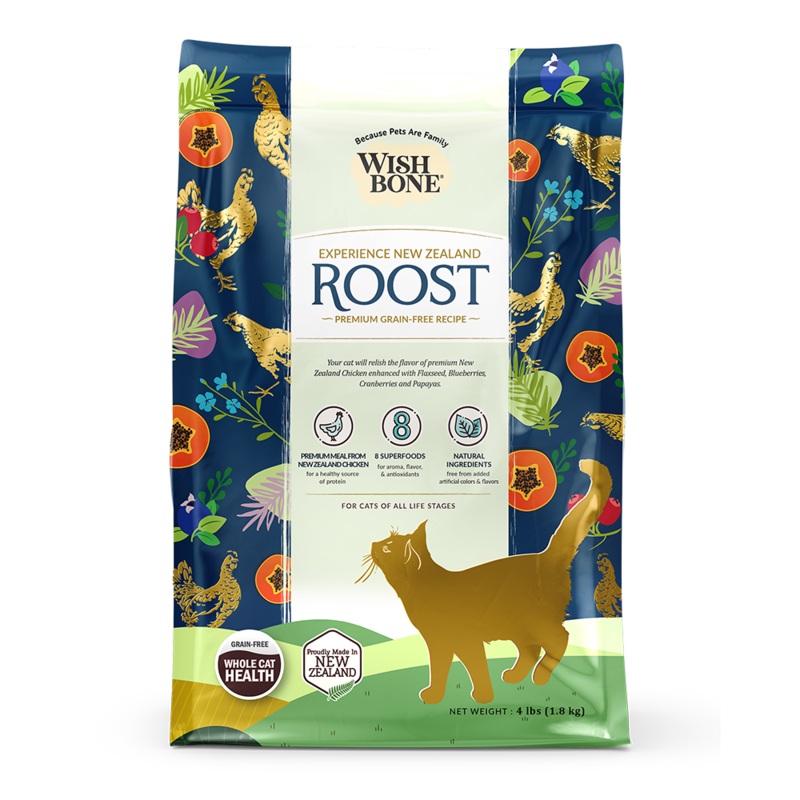 Wishbone Cat Roost Chicken Grain Free 4lb