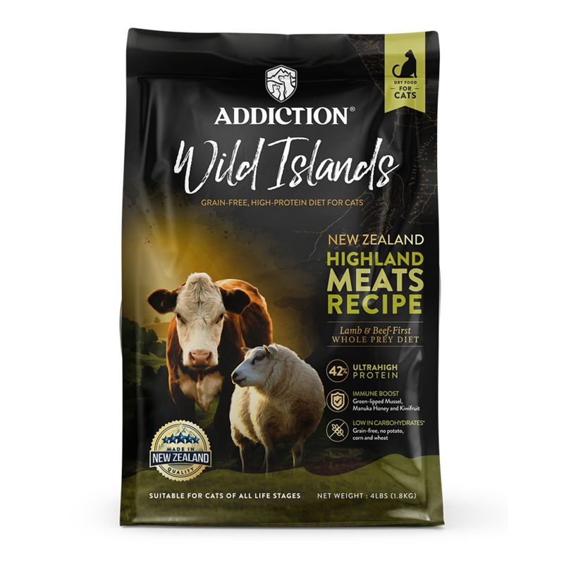 Addiction Cat Wild Islands Highland Meats 10lb