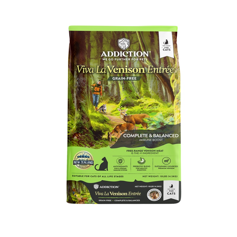 Addiction Cat Viva La Venison 10lb