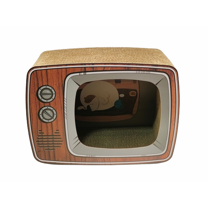 AaPet Cat Scratcher Television Theme Box
