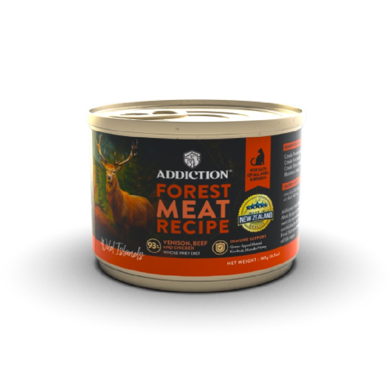 Addiction Cat Wild Islands Forest Meat 185g