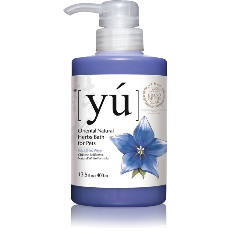 Yu Chinese Bellflower Natural White Bath 400ml - Soft & Shiny White