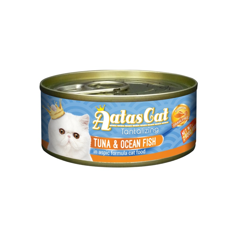Aatas Cat Tantalizing Tuna & Ocean Fish 80g