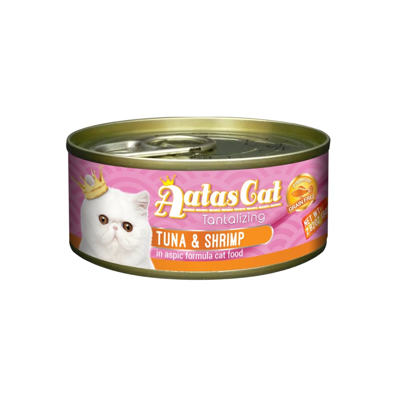 Aatas Cat Tantalizing Tuna & Shrimp 80g
