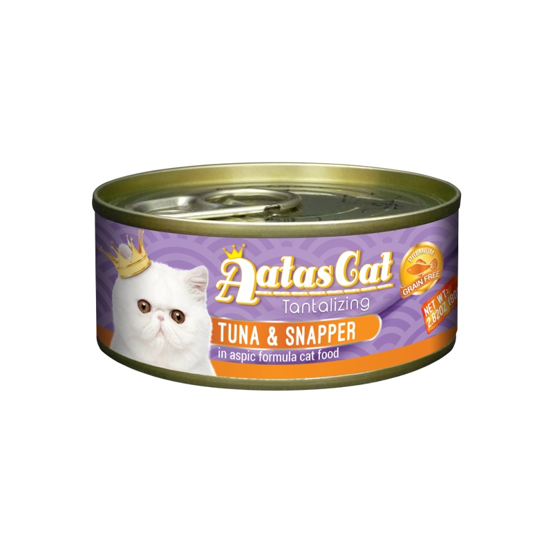 Aatas Cat Tantalizing Tuna & Snapper 80g