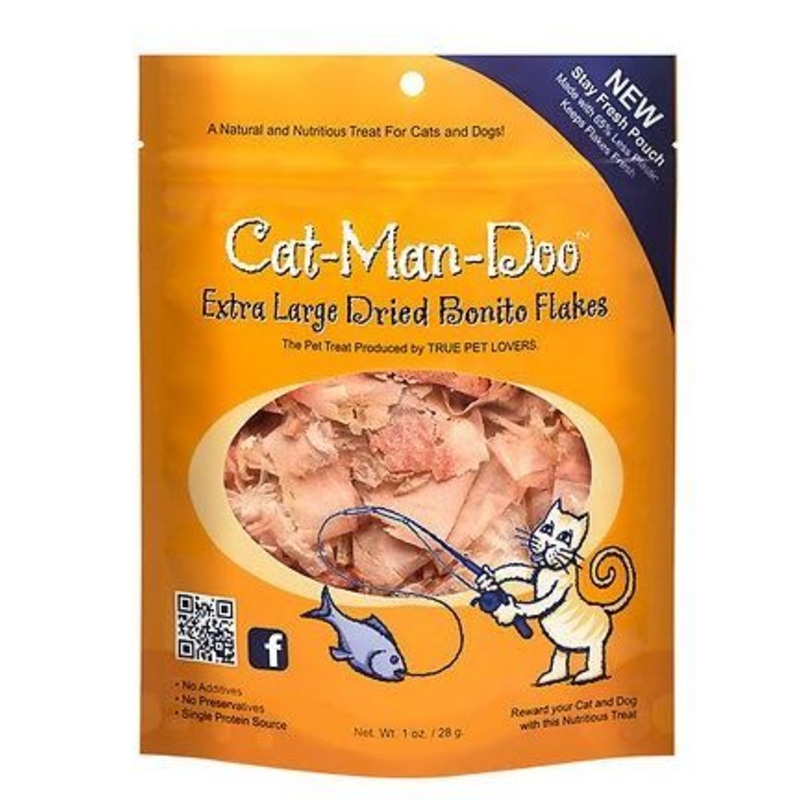 Cat-Man-Doo XL Dried Tuna Flakes 1oz