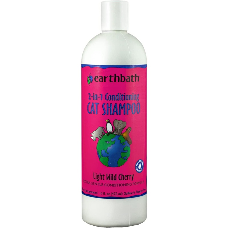 Earthbath 2-in-1 Conditioning Cat Shampoo Cherry