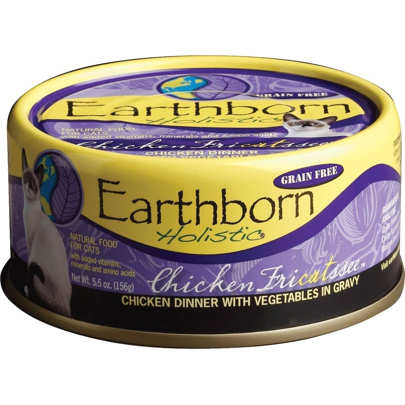 Earthborn Cat Holistic Chicken Fricatssee 5.5oz