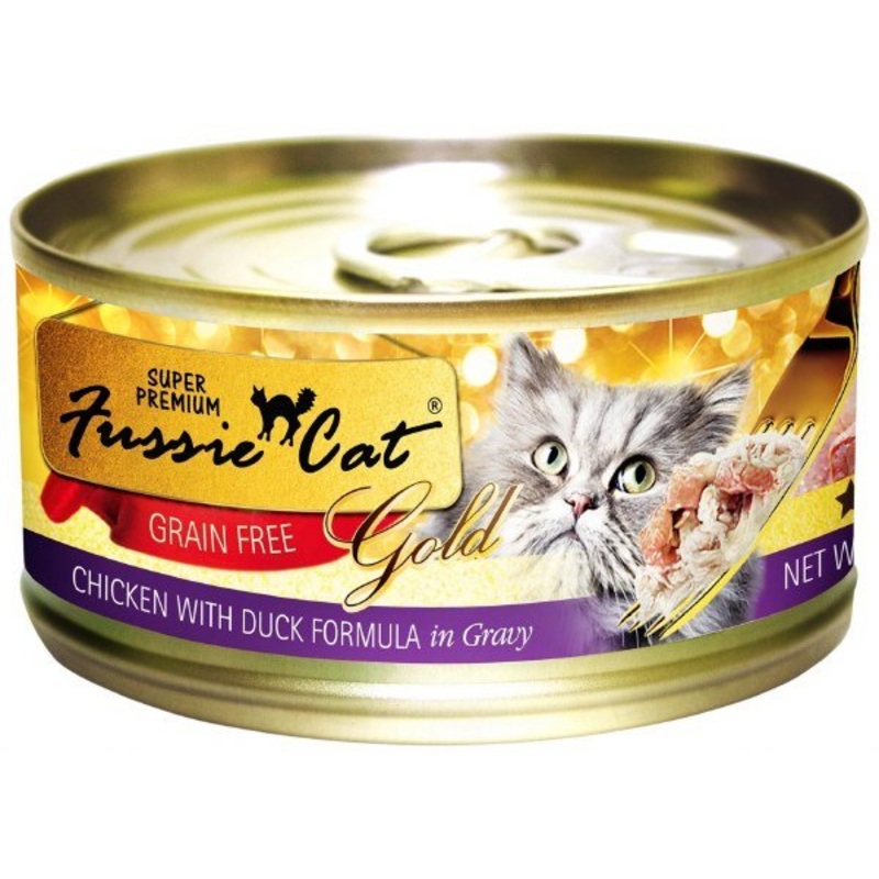 Fussie Cat Gold Chicken with Duck 2.8oz