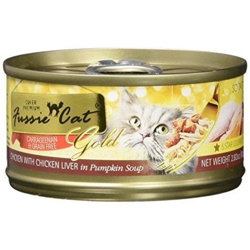 Fussie Cat Gold Chicken with Liver 2.8oz