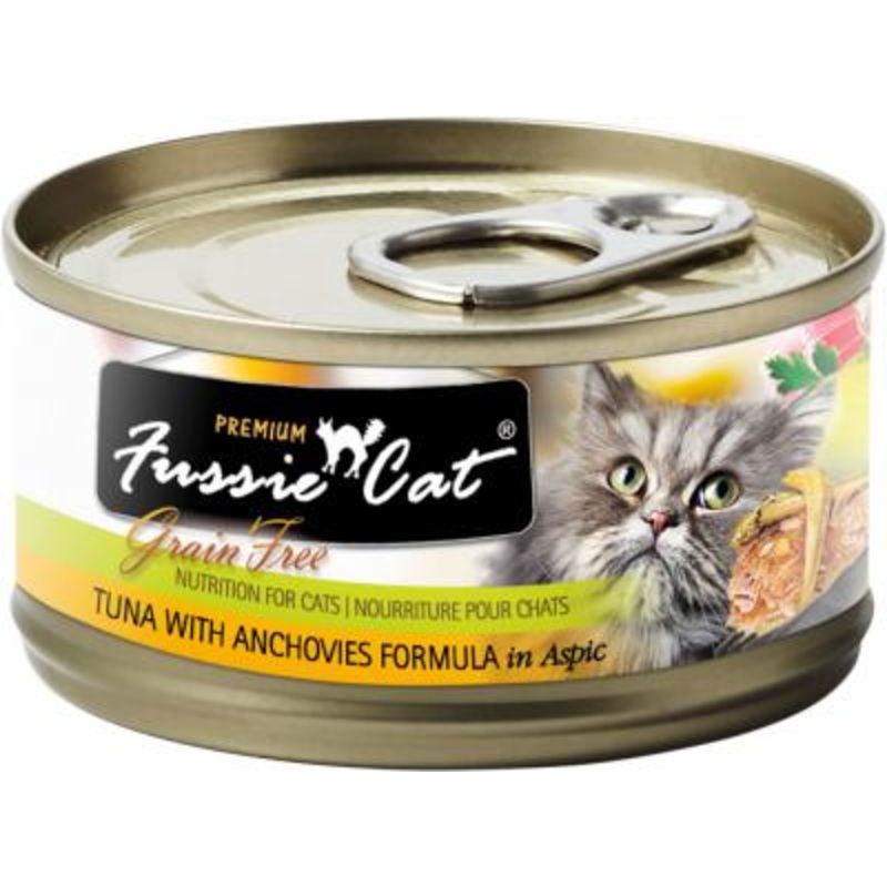 Fussie Cat Premium Tuna with Anchovies 2.8oz