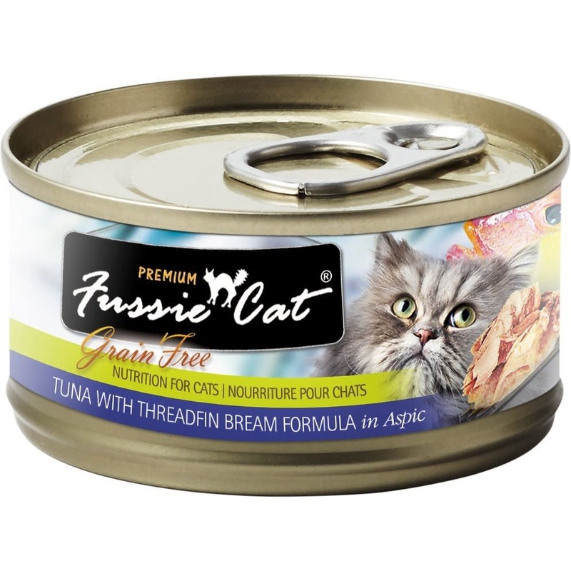 Fussie Cat Premium Tuna with Threadfin 2.8oz