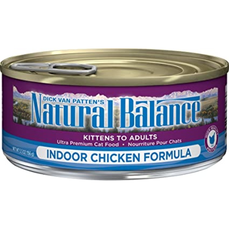 Natural Balance Cat Indoor Chicken 5.5oz
