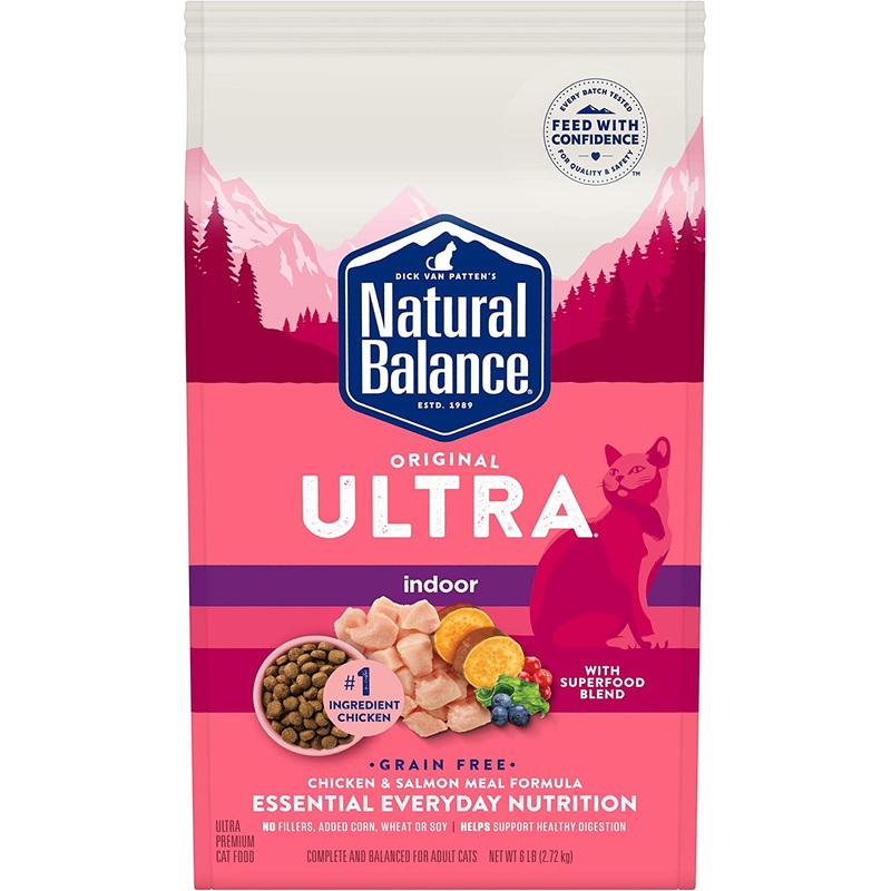 Natural Balance Cat Ultra Indoor Chicken & Salmon 15 LB