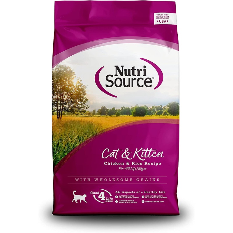 NutriSource Cat and Kitten Chicken & Rice