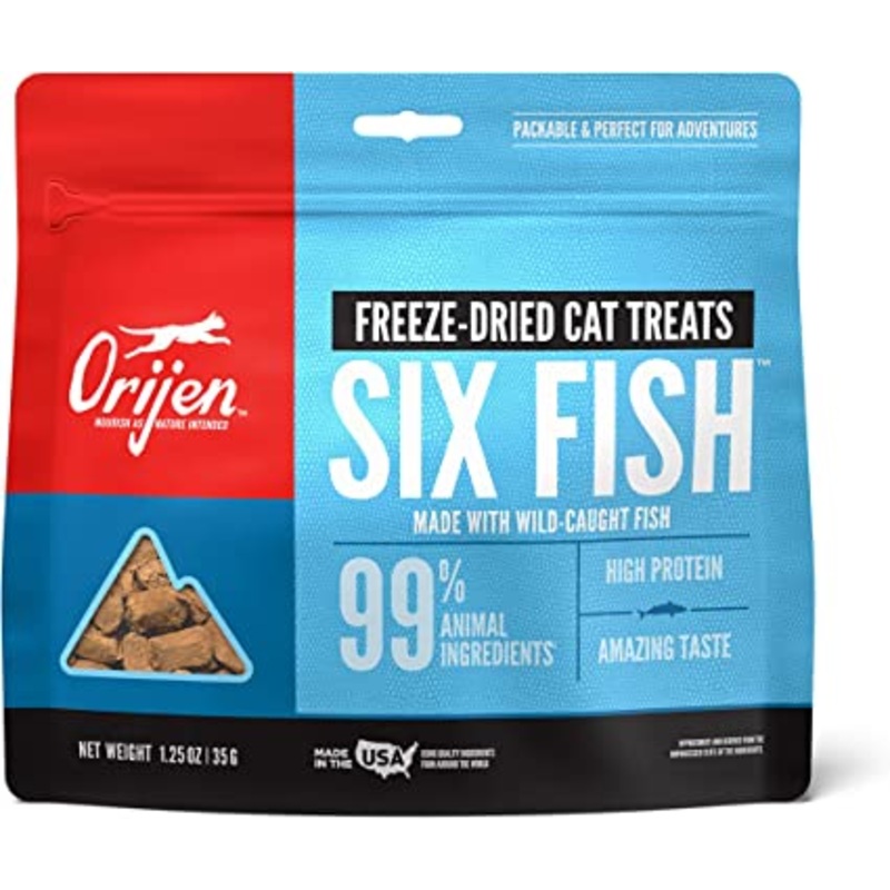 Orijen Cat Treats Six Fish 1.25oz
