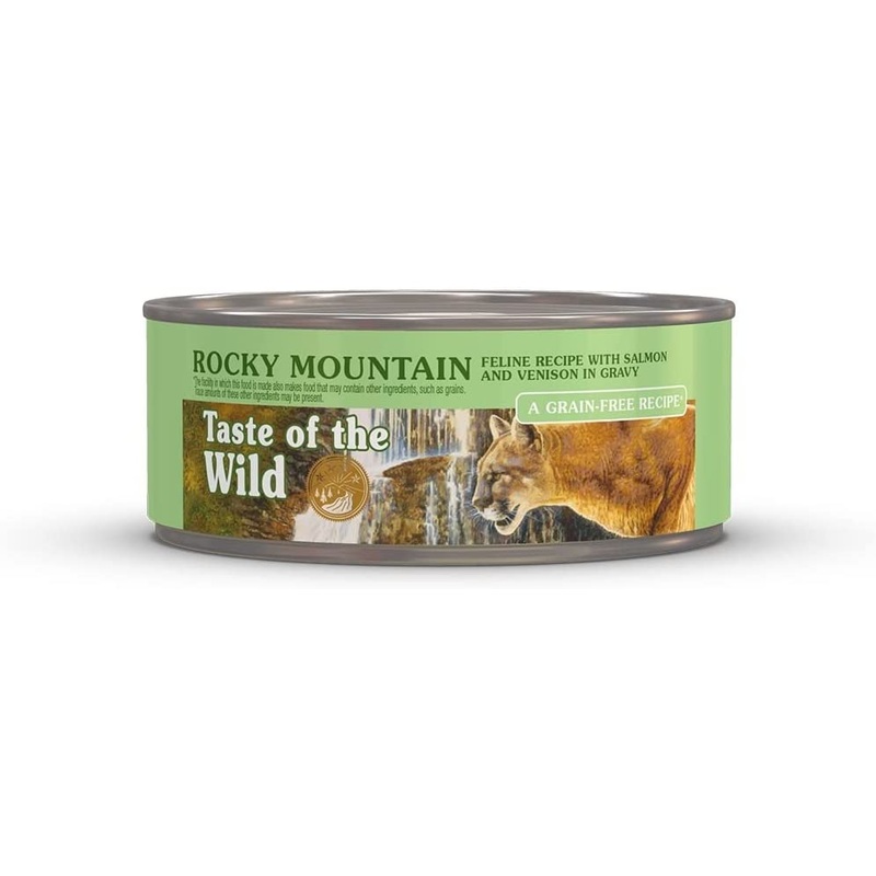 Taste of the Wild Cat Rocky Mountain Salmon & Venison 5.5oz