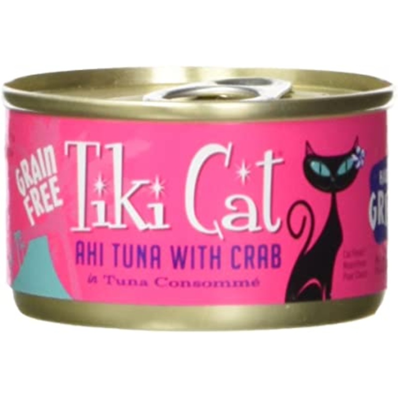 Tiki Cat Ahi Tuna & Crab 2.8oz
