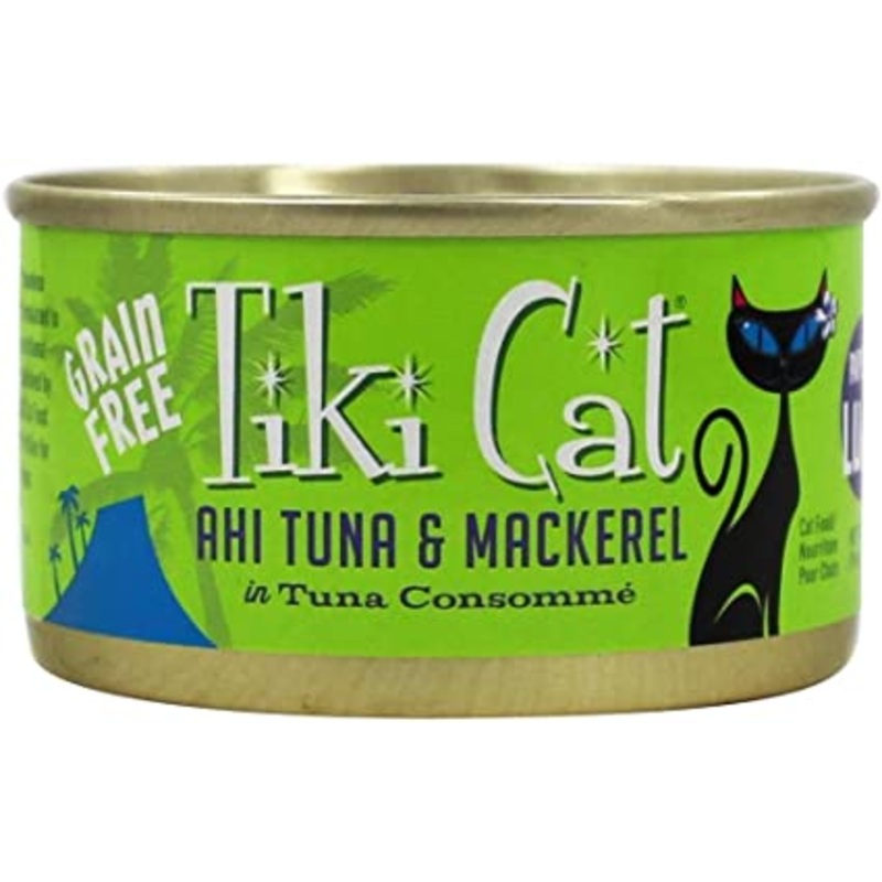 Tiki Cat Ahi Tuna & Mackerel 2.8oz
