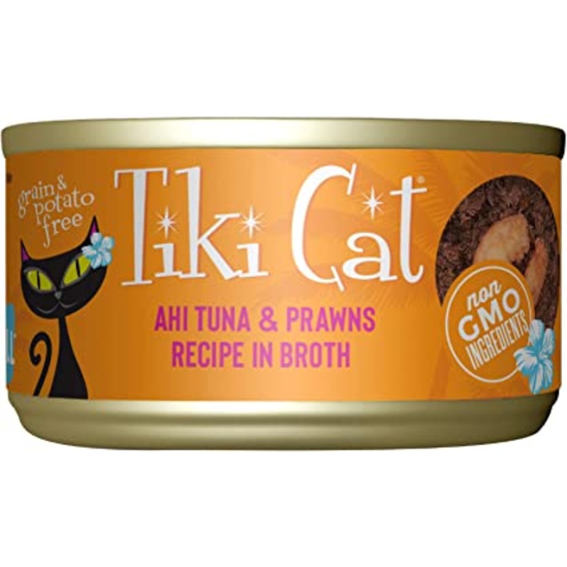 Tiki Cat Ahi Tuna & Prawns 2.8oz
