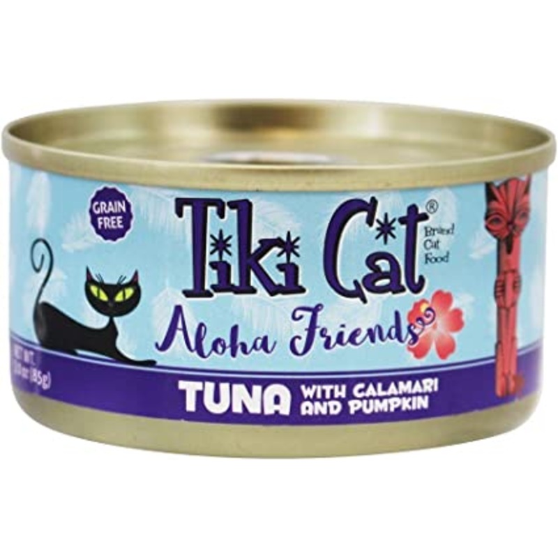 Tiki Cat Aloha Tuna, Calamari, & Pumpkin 2.8oz