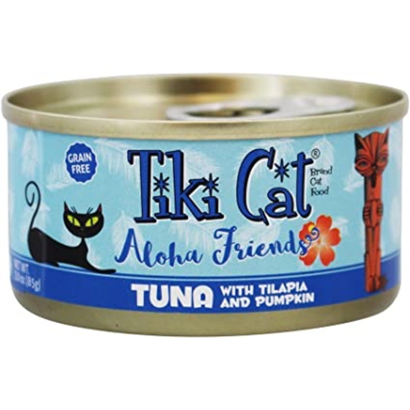 Tiki Cat Aloha Tuna, Tilapia, & Pumpkin 2.8oz