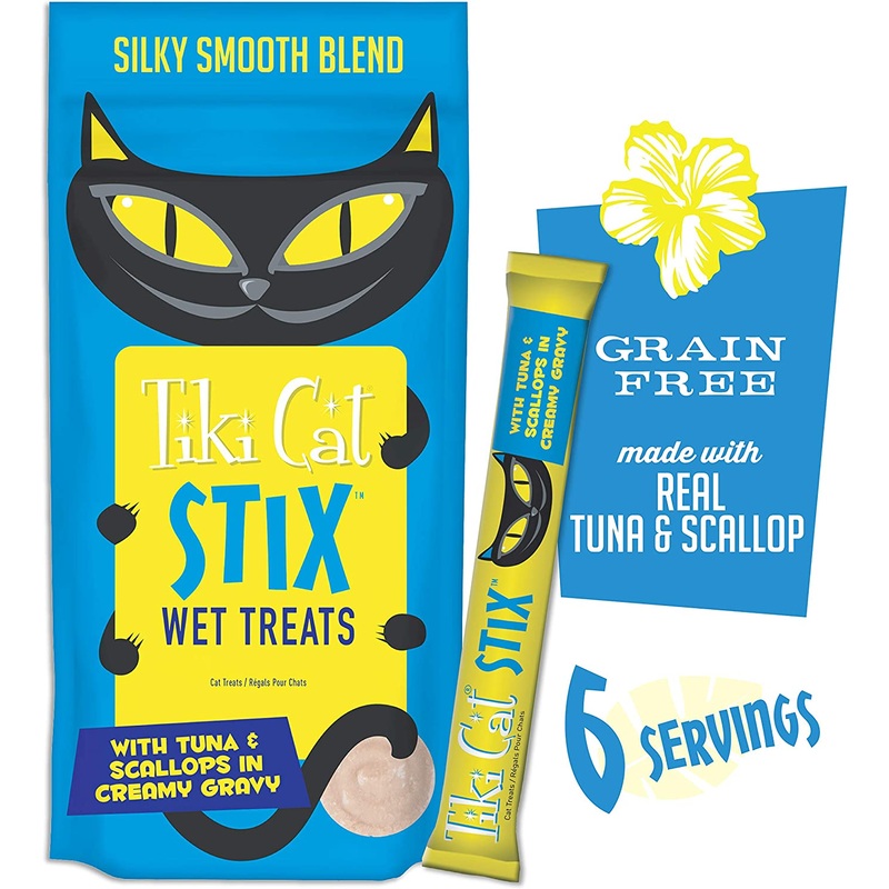 Tiki Cat Stix Tuna & Scallops 3oz