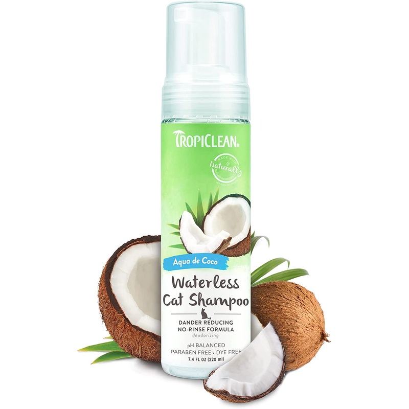 Tropiclean Waterless Cat Shampoo