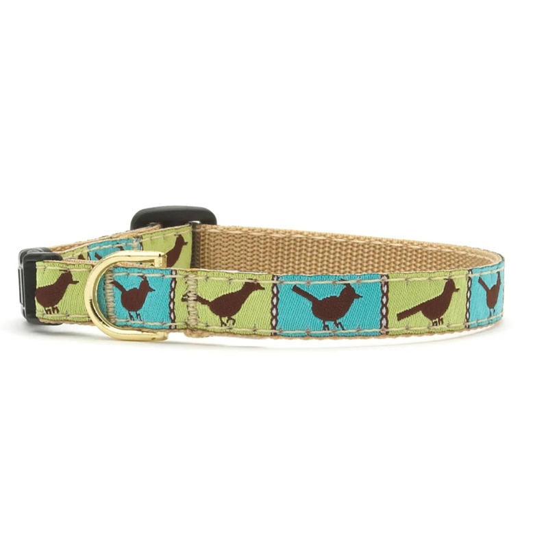 Up Country Cat Collar Birds