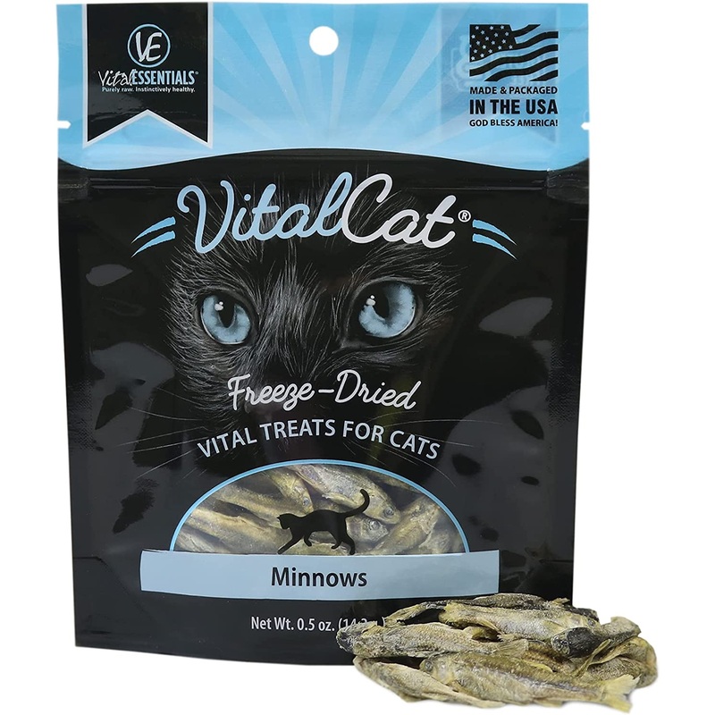 VitalCat Freeze-Dried Minnows .5oz