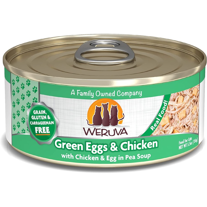 Weruva Cat Green Eggs & Chicken 5.5oz