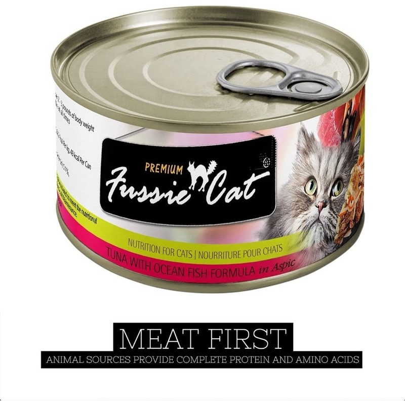 Fussie Cat Premium Tuna with Ocean Fish 5.5oz