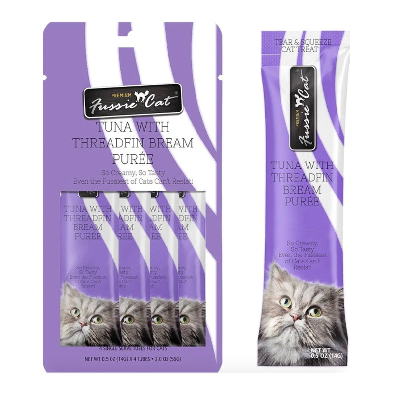 Fussie Cat Tuna with Threadfin Bream Pure 4ct