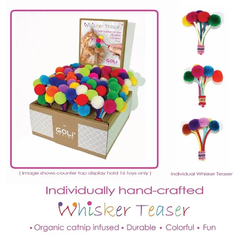 Goli Whisker Teaser Single Catnip Infused Toy