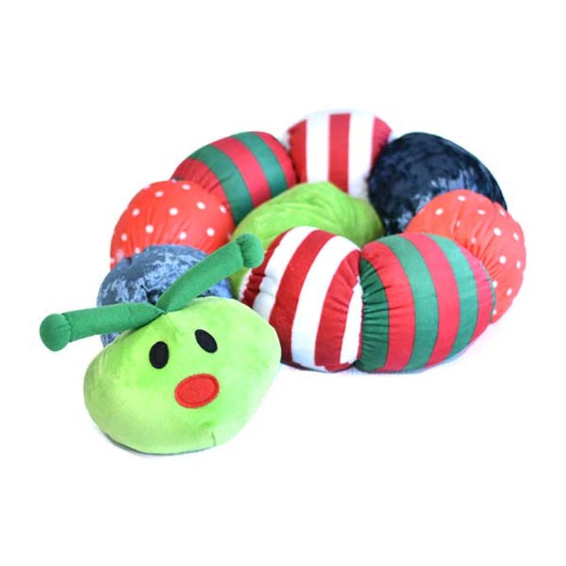 Patchwork Holiday Ornaments Caterpillar 43