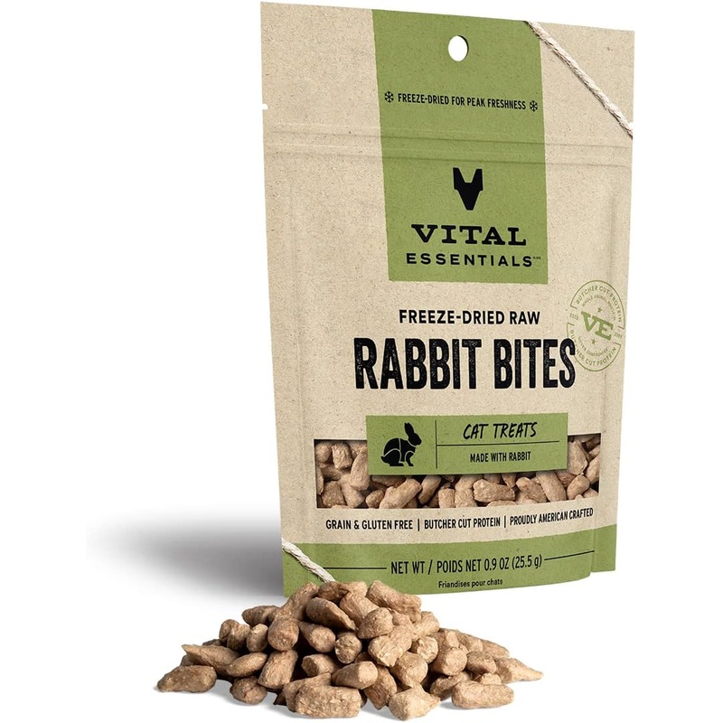 Vital Essentials Cat Freeze-Dried Rabbit Bites 0.9oz